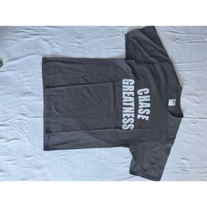New Port & Company Dark Gray Graphic Tee Size Small | Casual Summer S/P